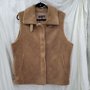 Fuzzy Teddy Fleece Sherpa Winter Vest